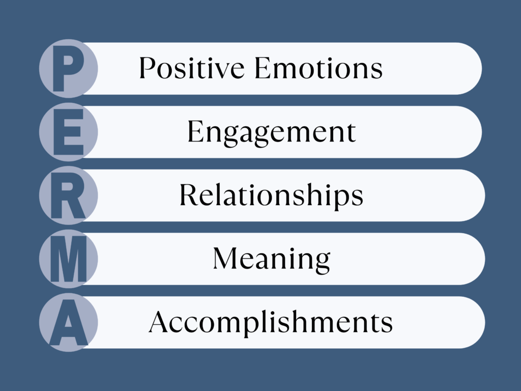 Central to positive psychology is the pursuit of happiness. Researchers in this field explore the factors that lead to genuine happiness and lasting well-being. They delve into the intricate interplay between positive emotions, engagement, relationships, meaning, and accomplishments – collectively known as the PERMA model.